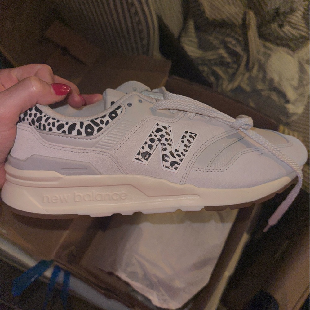 NWT New Balance 997H Sneaker Grey Leopard print